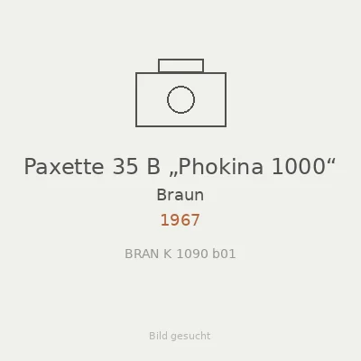Paxette 35 B „Phokina 1000“