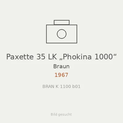 Paxette 35 LK „Phokina 1000“