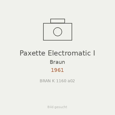 Paxette Electromatic I