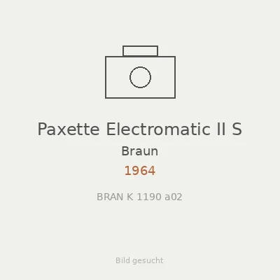 Paxette Electromatic II S