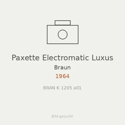 Paxette Electromatic Luxus