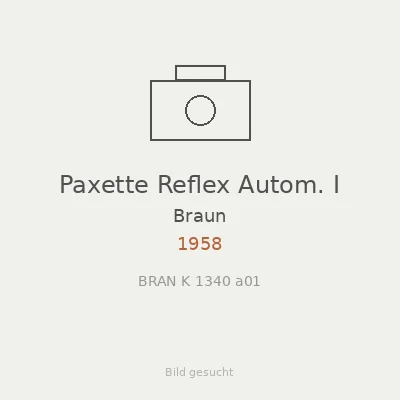 Paxette Reflex Autom. I
