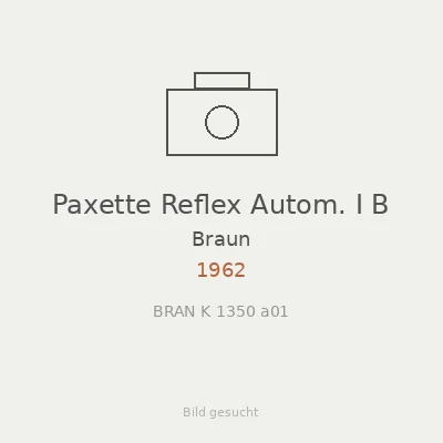 Paxette Reflex Autom. I B