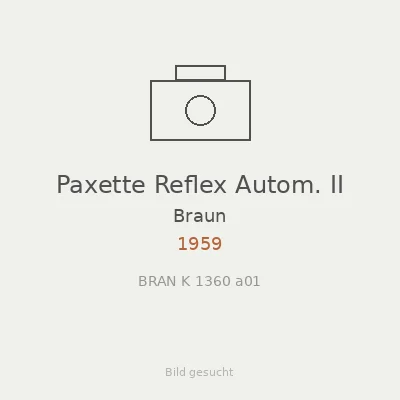 Paxette Reflex Autom. II