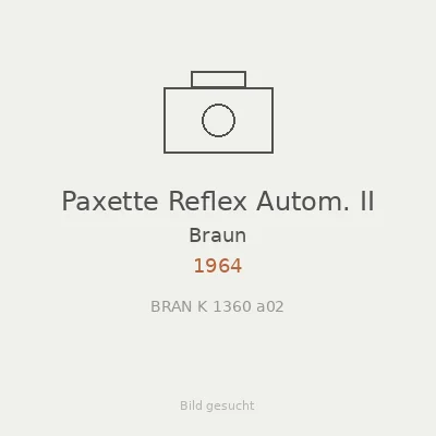 Paxette Reflex Autom. II