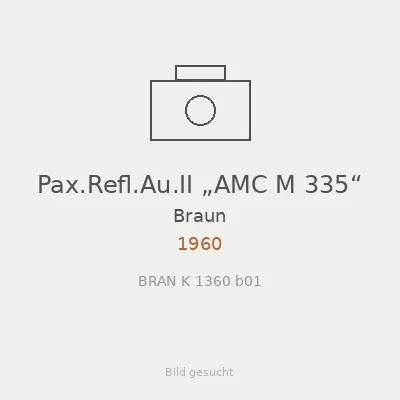 Pax.Refl.Au.II „AMC M 335“