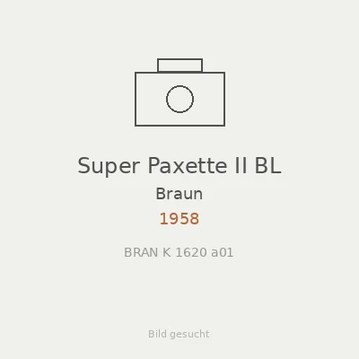 Super Paxette II BL