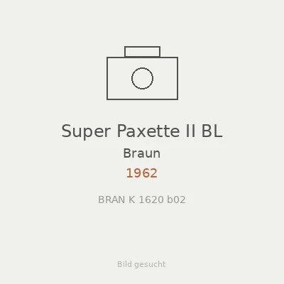 Super Paxette II BL