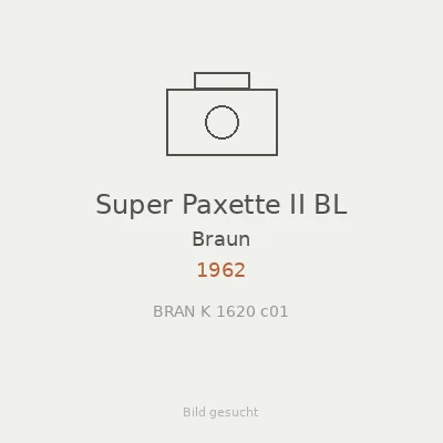 Super Paxette II BL