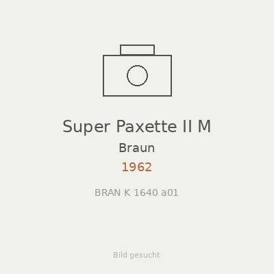 Super Paxette II M