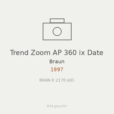 Trend Zoom AP 360 ix Date
