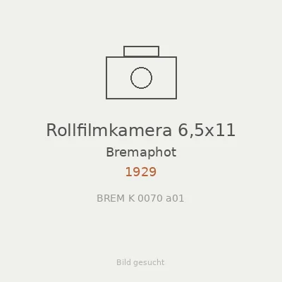 Rollfilmkamera 6,5x11