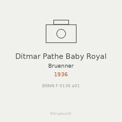 Ditmar Pathe Baby Royal