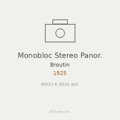 Monobloc Stereo Panor.