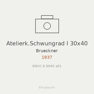 Atelierk.Schwungrad I 30x40