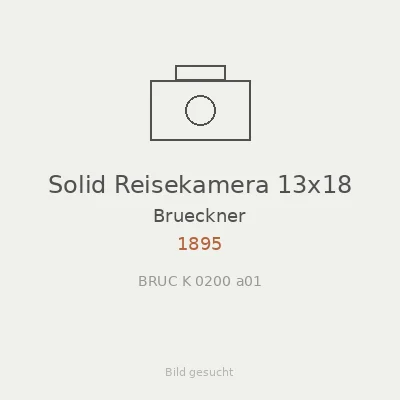 Solid Reisekamera 13x18