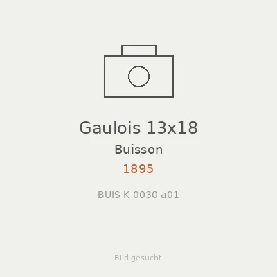Gaulois 13x18