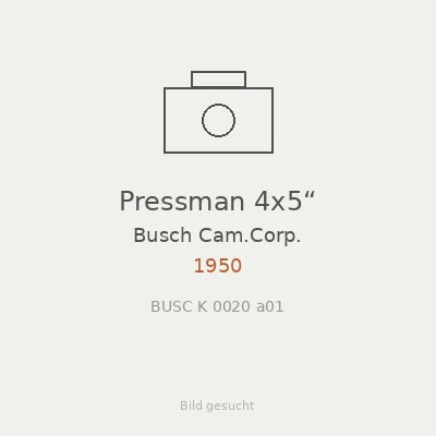 Pressman 4x5“