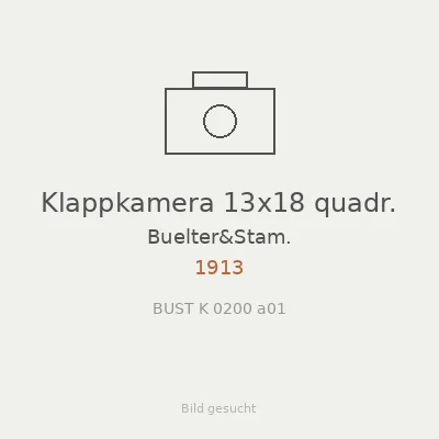 Klappkamera 13x18 quadr.