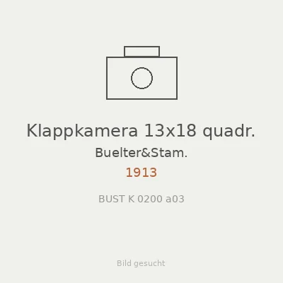 Klappkamera 13x18 quadr.
