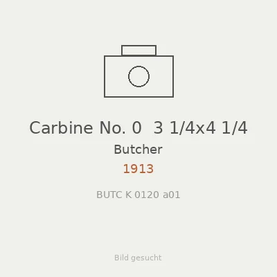Carbine No. 0  3 1/4x4 1/4