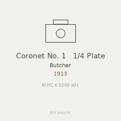 Coronet No. 1   1/4 Plate