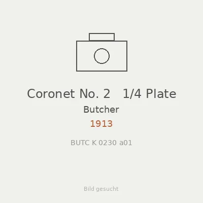 Coronet No. 2   1/4 Plate