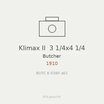 Klimax II  3 1/4x4 1/4
