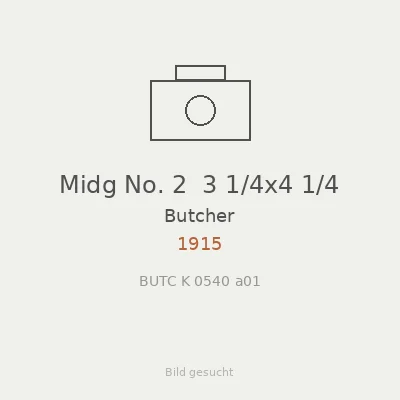 Midg No. 2  3 1/4x4 1/4