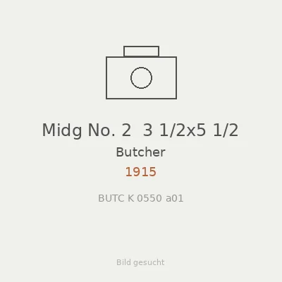 Midg No. 2  3 1/2x5 1/2