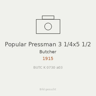 Popular Pressman 3 1/4x5 1/2