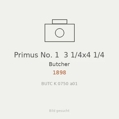 Primus No. 1  3 1/4x4 1/4