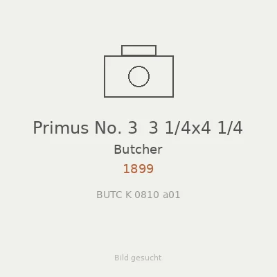 Primus No. 3  3 1/4x4 1/4