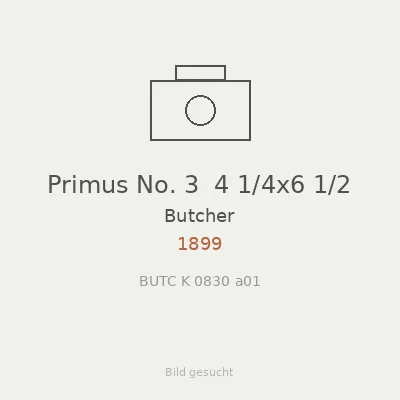 Primus No. 3  4 1/4x6 1/2