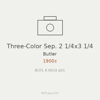 Three-Color Sep. 2 1/4x3 1/4