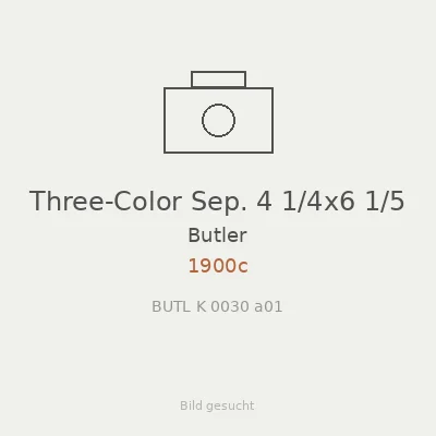 Three-Color Sep. 4 1/4x6 1/5