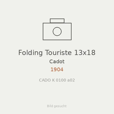 Folding Touriste 13x18