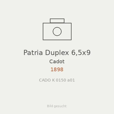 Patria Duplex 6,5x9
