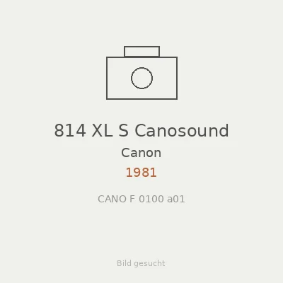 814 XL S Canosound