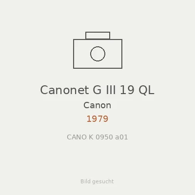 Canonet G III 19 QL