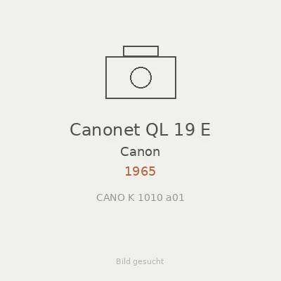 Canonet QL 19 E