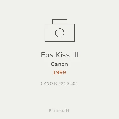 Eos Kiss III