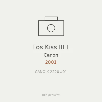 Eos Kiss III L