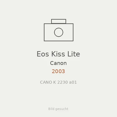 Eos Kiss Lite