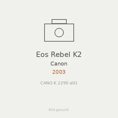 Eos Rebel K2