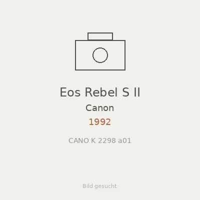 Eos Rebel S II