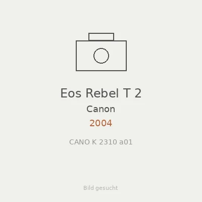 Eos Rebel T 2