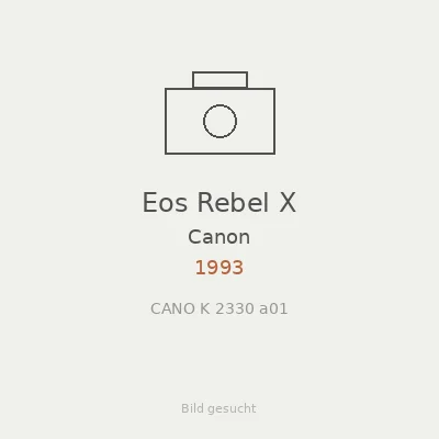 Eos Rebel X