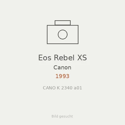 Eos Rebel XS