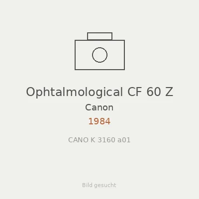 Ophtalmological CF 60 Z